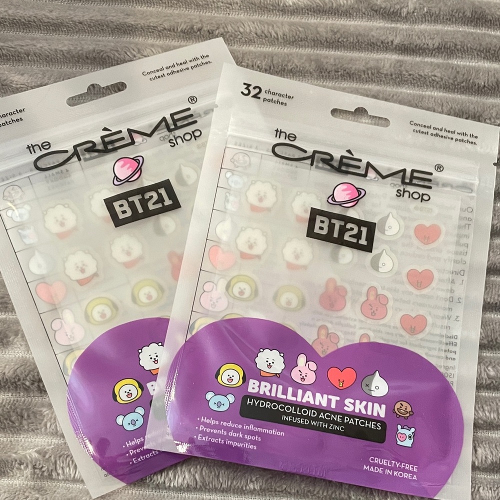 Brilliant Skin Hydrocolloid Acne Patches bundle- Purple